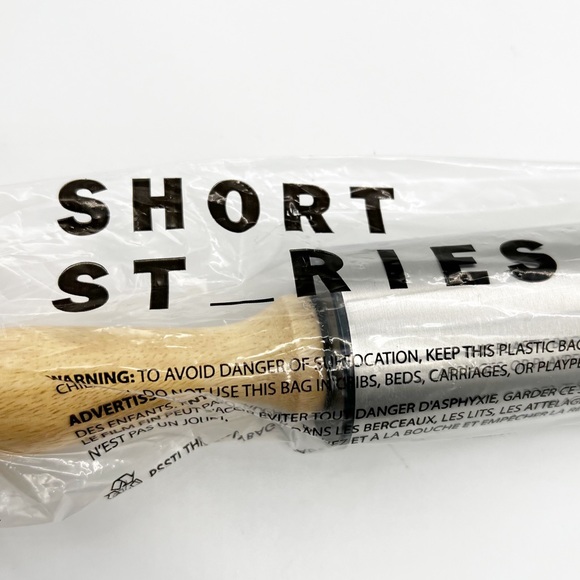 NWT Short Stories Stainless Steel 17” Rolling Pin - Picture 3 of 6